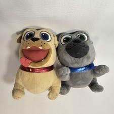 Disney Store Puppy Dog Pals Disney Jr Bingo  Rolly 6" Plush Stuffed Animals