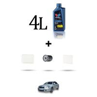 Hoffcar Service Kit 3 Filter Und 4L ÖL FüR Toyota Avensis II (T25) 2.4 16V 120