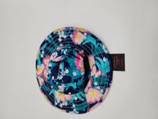 Catimini Girl s Cotton Floral Sun Hat Size 49 2-3 Years NWT