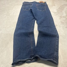 Levi's 501 Original Straight Leg Jeans Dark Wash Blue Mens 30x30 Denim Pants