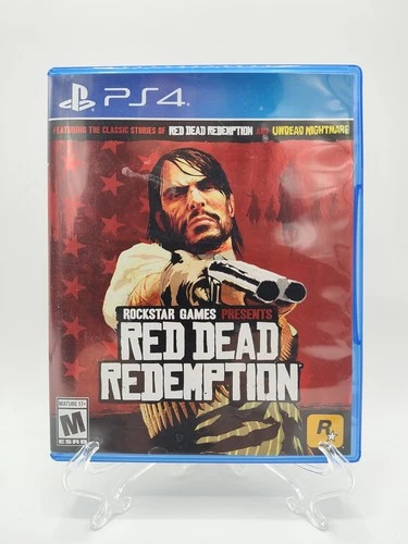 Red Dead Redemption - (PS4, 2023) *Disc is NEAR MINT* Tested! FREE SHIPPING!!!