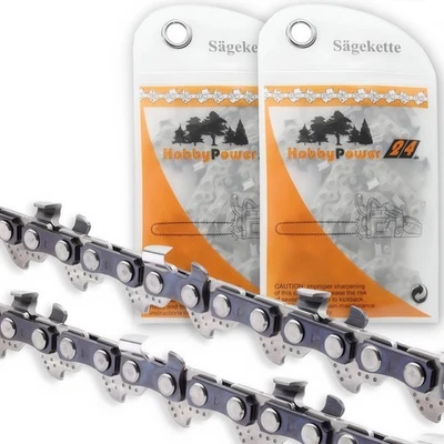 HOBBYPOWER24 2 Sägeketten Kette 1/4P 1,1 64 TG passend für Stihl 30cm MSA 120 C-B MSA120