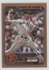 2024 Topps Series 1 Gold 1302/2024 Keaton Winn #83 0o3x