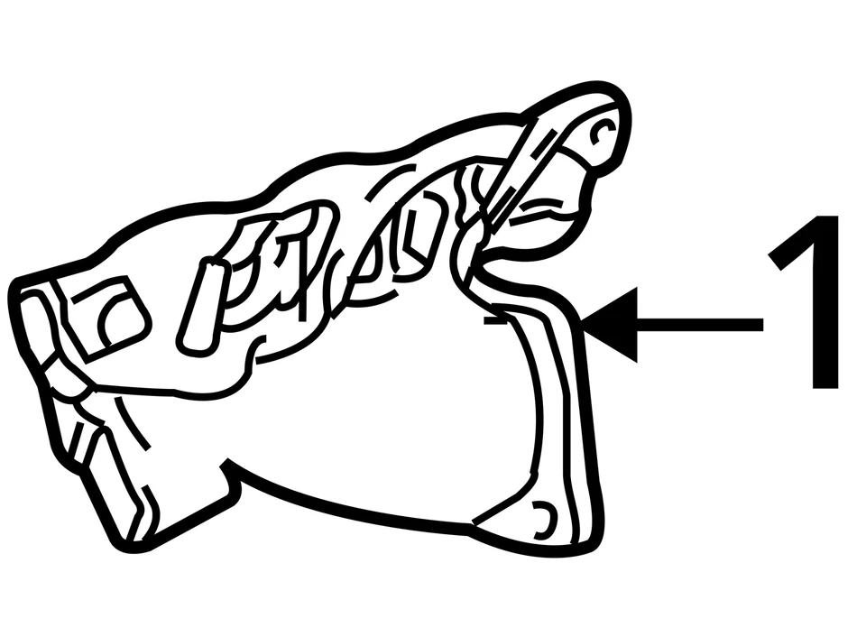 2001-2007 DODGE CHRYSLER TOWN & COUNTRY GRAND CARAVAN ВЫПУСКНОЙ КОЛЛЕКТОР 4781041AA - Изображение 3 из 3