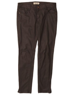 MASSIMO DUTTI Womens Skinny Casual Trousers EU 38 Small W28 L28 Grey DA04