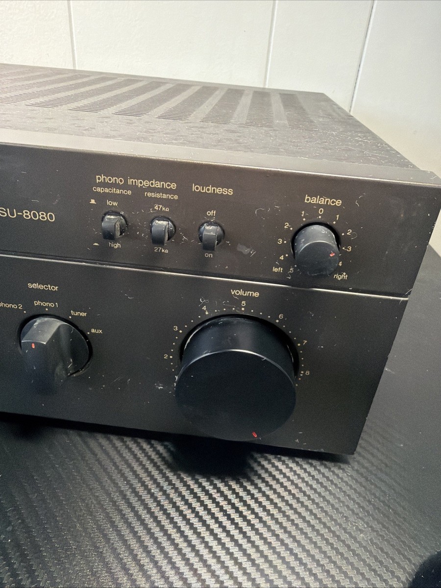 Vintage Technics Stereo Integrated Amplifier SU-8080 | eBay
