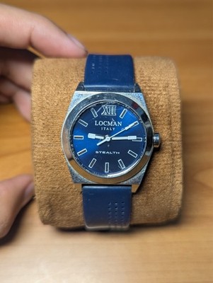 Locman Italy Stealth Titanium & Steel - Blue Dial - Ref. 204 - Unisex - Works