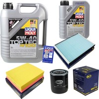 Inspektionskit Filter Liqui Moly ÖL 6L 5W-40 FüR VW Passat 3B3 2.8 4Motion 3B6