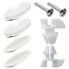 Toilet seat Bumper and Bolts for Kohler 1133070 1236365 1133024 1239016 Enhan...