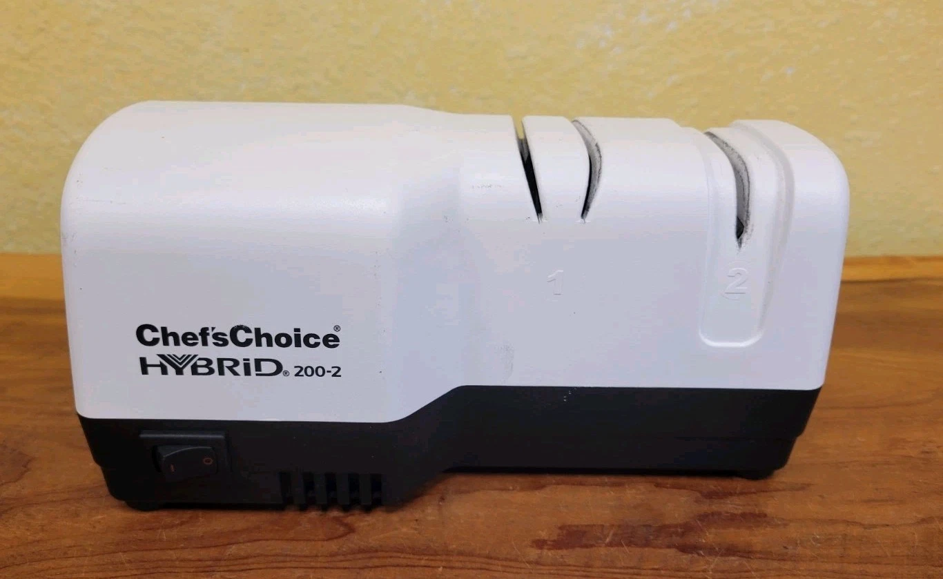 Chefs Choice Hybrid Diamond Hone Knife Sharpener (Hybrid 200-2) TESTED