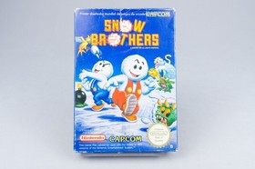 Nintendo NES *Snow Brothers* EMBALAJE ORIGINAL CIB PAL B 7L-ESP +