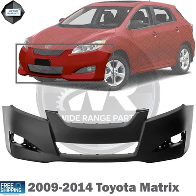 #ad Front Bumper Cover Primed Plastic For 2009 2014 Toyota Matrix $201.99