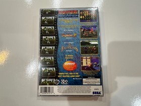Fighters Megamix (Sega Saturn, 1997) CIB Complete w Manual & Reg Card LN MINT