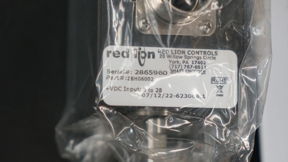 RED LION CONTROLS ZBH06002 Standard Duty Shaft Encoder, 5-28VDC - Image 2 of 4