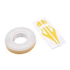 Pinstripe Tape for Cars - DIY Vinyl Yellow Pin Striping Decals, 32 0.47 inches