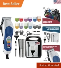 Professional Color Coded Hair Clipping Kit - 26 Pieces for Men, Women, Kids