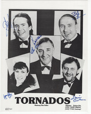 The Tornados Signed 8 x 10 Photo / Autographed British Rock Band / Clem Cattini