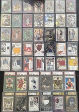 47 Card Graded, Auto, Rookie/Prospect & Or Parallel Multi-Sport Lot
