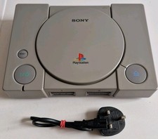 Sony PlayStation 1 Grey Console, SCPH-5502, Console And Power Supply Tested