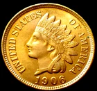 1906 INDIAN HEAD CENT UNCIRCULATED! A beautiful coin!