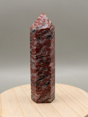 Brecciated Jasper Tower Point Natural Crystal Gemstone Reiki Chakra Healing
