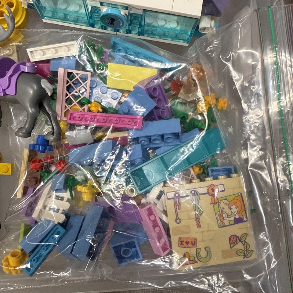 LEGO наборы/оптовый лот 15 | новый без коробки и б/у фактический показано 1,8 фунтов загрузки набор друзей и фигурки - Изображение 4 из 4