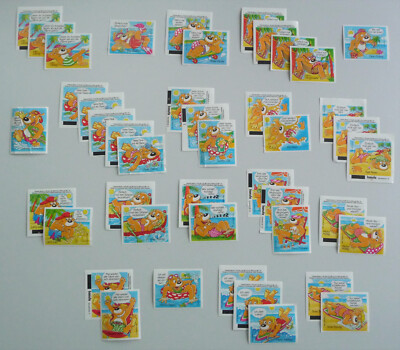 Sticker Dandy Dogs Sunshine Sprüche duplo hanuta über 40 Stück Sommer Hund gut 