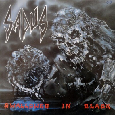 Sadus - Swallowed In Black LP - COLORED Vinyl Album - NEW DEATH METAL RECORD