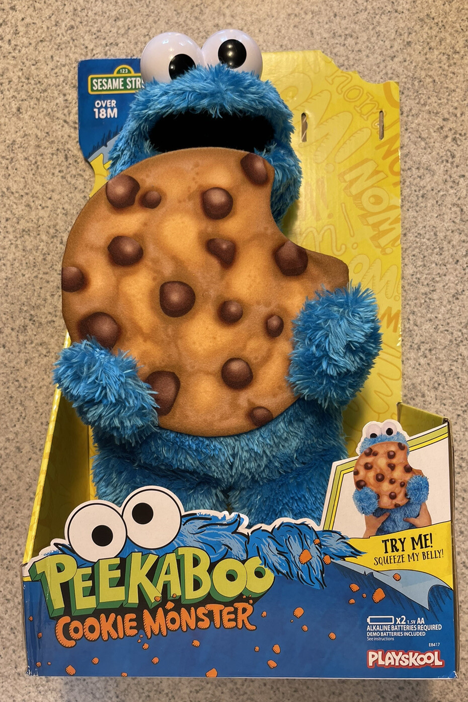 playskool cookie monster