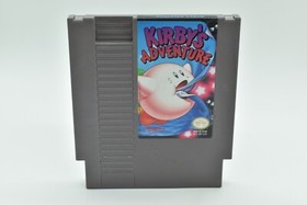 Nintendo NES- KIRBY'S ADVENTURE, Cartridge & Manual, 1993, TESTED Vtg Video Game