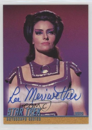 1999 Skybox Star Trek: The Original Series Season 3 Lee Meriwether as Auto 0uj6 - Picture 1 of 3