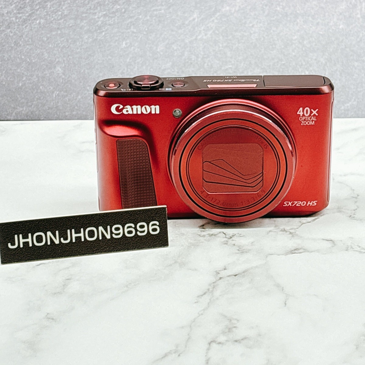 さぶ【美品】Canon PowerShot SX720 HS レッド ＋α Canon Digital Camera PowerShot SX720 HS Red 40x optical zoom
