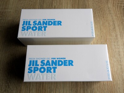 Jil Sander Sport Water for Women 2 x 150 ml Fresh Shower Gel - Neu in Folie