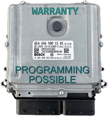 ECU Steuergerät Mercedes Sprinter 2.2 CDI VIRGIN 0281030963 A6469001501 , cr4.20