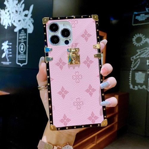 Funda Carcasa Clásica de Lujo de Cuero Flor para iPhone 16 Pro Max 15 14 13 12 11 XR - Imagen 6 de 17