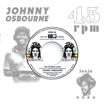 JOHNNY/ROOTS RADICS OSBOURNE - ICE CREAM LOVE/EXTRA TIME ONE   VINYL LP  NEU