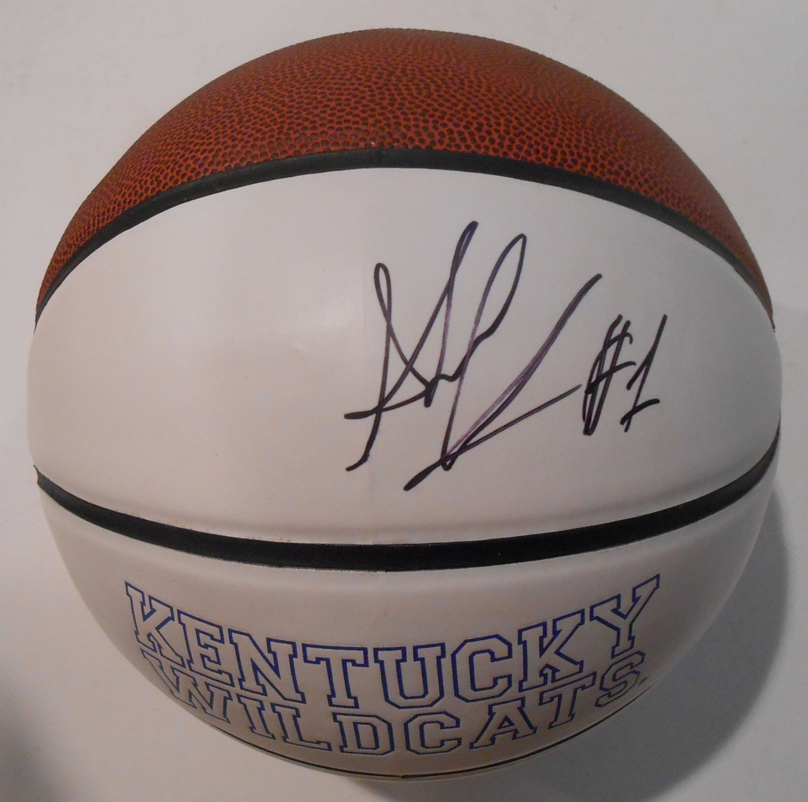 Skal Labissiere Autographed Signed Kentucky Wildcats Logo Basketball w/JSA COA SD08607 