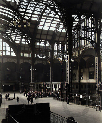 1936 Penn Station Interior 14 x 11'' Photo Print