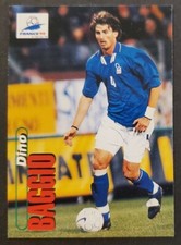 1998 Panini France 98 #44 Dino Baggio ITALY FIFA WORLD CUP soccer card NM