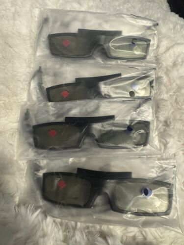4X New Genuine SSG5100GB 3D Active Shutter Glasses For Samsung SSG-5100GB TV - Picture 7 of 8