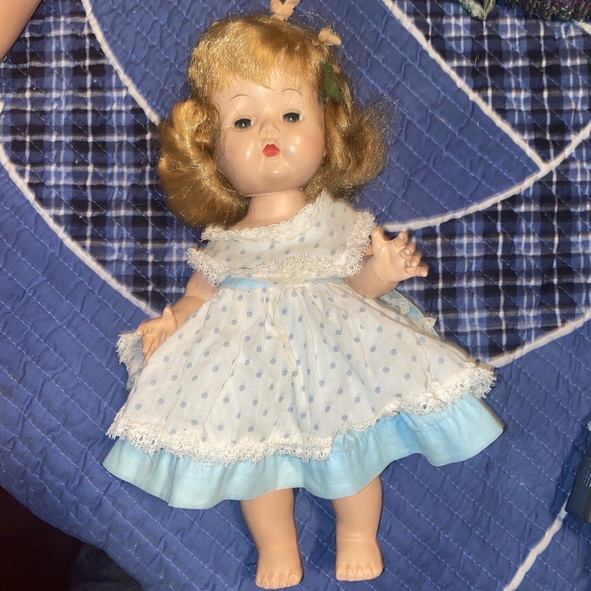 vogue レイニー Vintage 50s unmarked Ginny Clone Straight Leg Walker 10