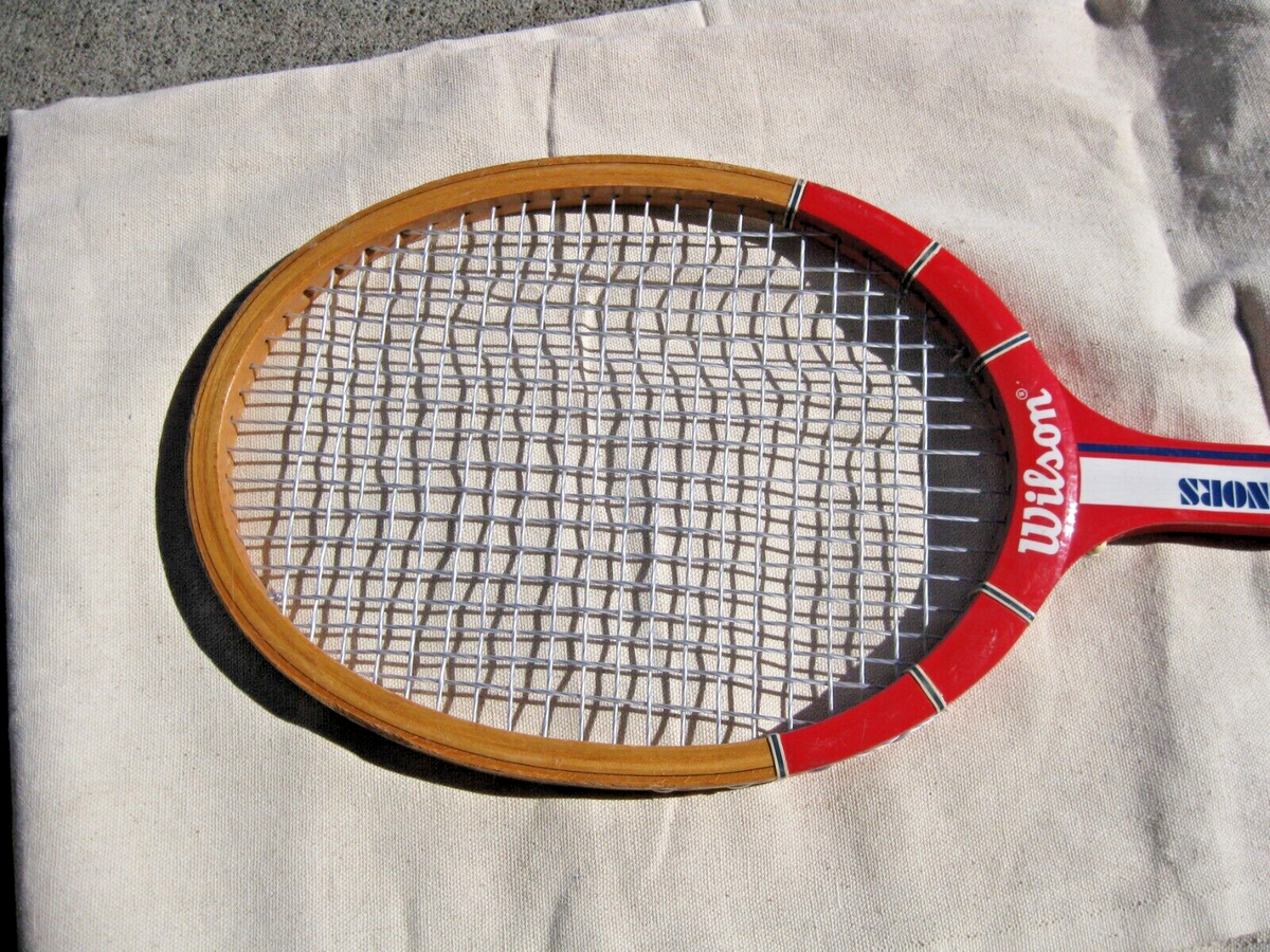 Raquette De Tennis Vintage Wilson Jimmy Connors American Star - 4 1/2