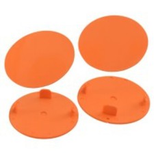 DE RACING DERSMPO Speedway Dirt Oval Mud Plugs Orange 