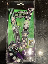 SDCC 2024 Monogram Beetlejuice Lanyard and Pins Set Comic Con San Diego