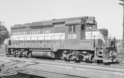 Seaboard Coast Line EMD GP30 1338 bei Greenwood SC 5 x 7 Foto