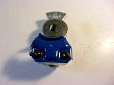 LOT OF 2 GROTE 81-0001-B SERVICE BLUE GLADHAND ALUMINUM