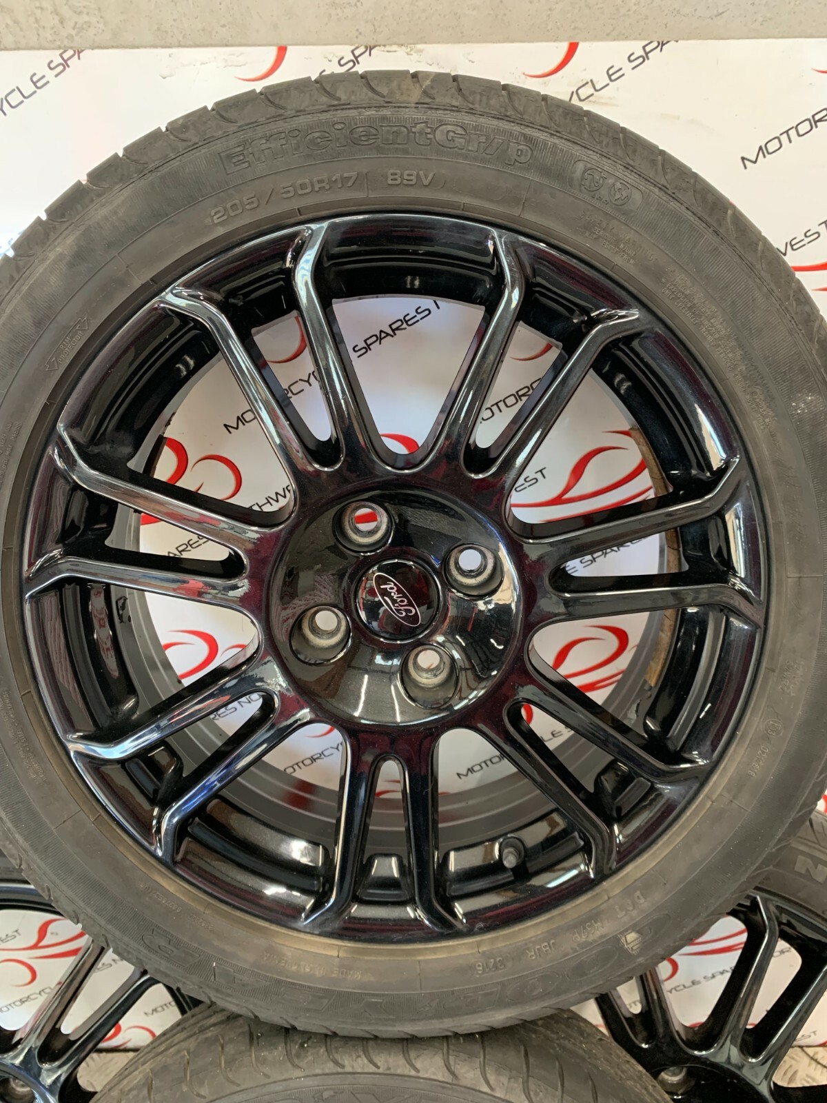 FORD ECOSPORT ALLOY WHEELS AND TYRES 205 50 17 BLACK 17'' ALLOY WHEELS