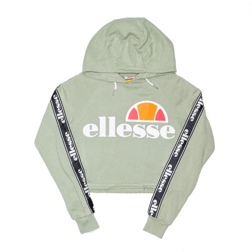 Ellesse Verde Jersey Sudadera con capucha para mujer XS regular | eBay