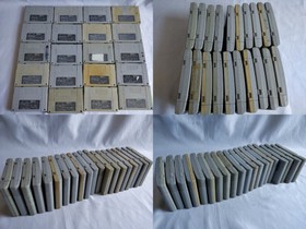 Wholesale lot of 20 Nintendo Super Famicom FC NES Game Cartridge set-e0701-2