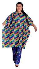 African Ankara Dashiki 2pieces Top and pants